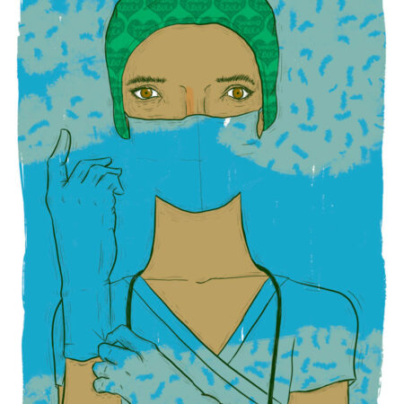 Doctora-Retratos de una pandemia