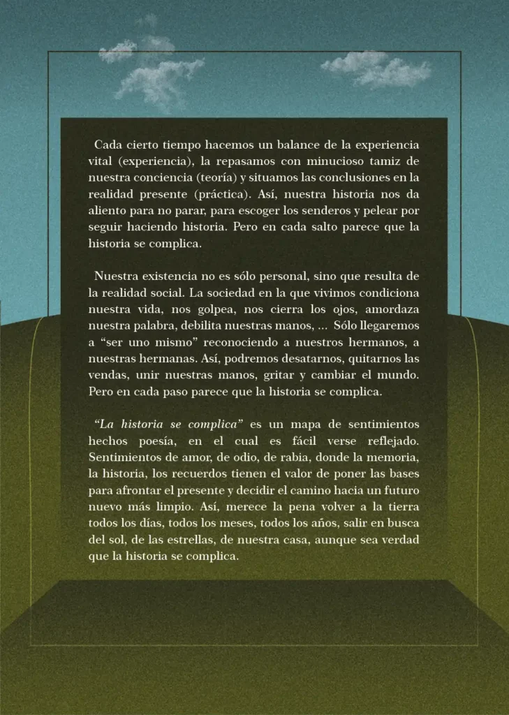 Contraportada- La historia se complica